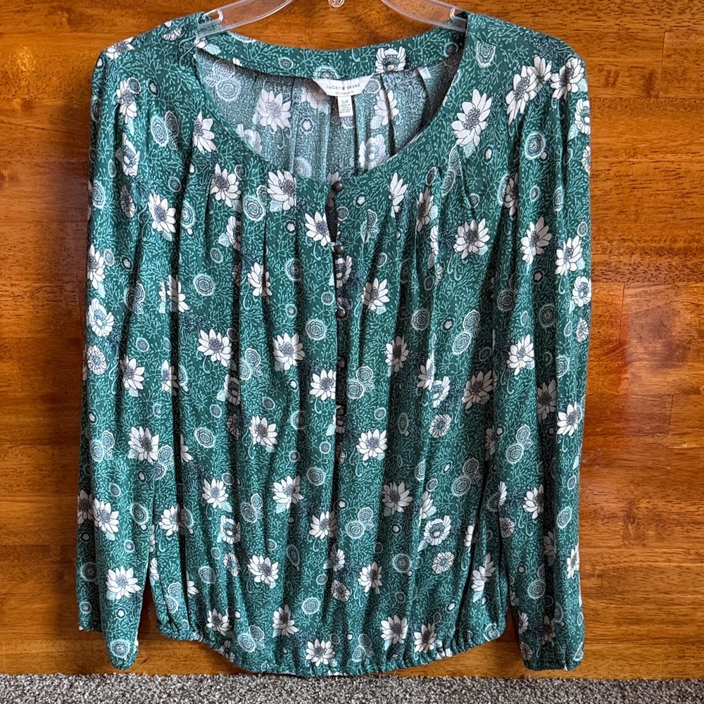 Lucky Brand Floral Blouse